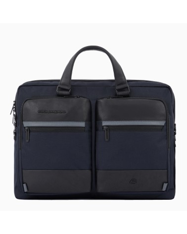 Piquadro Keith: Cartella PC 44cm - Nero